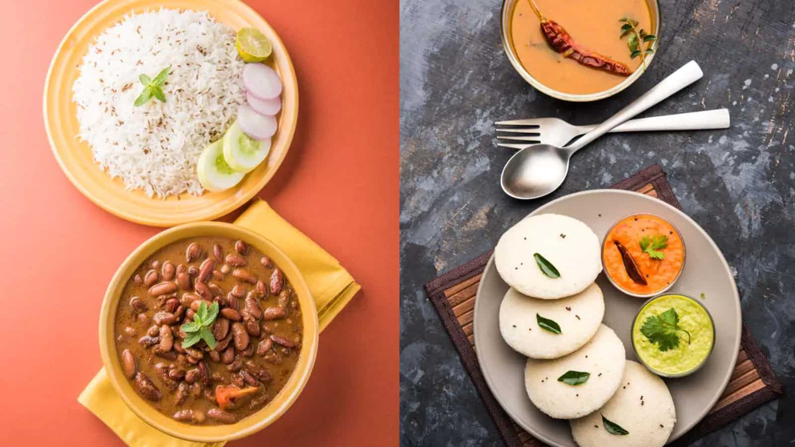 From idli sambhar to rajma chawal, here are 7 classic Indian food