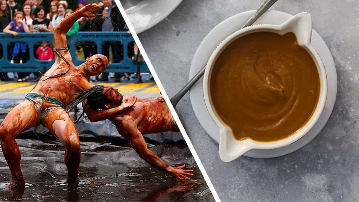 Wait, What? The World Gravy Wrestling Championship Is Back