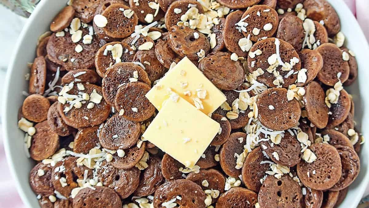 Chocolate Pancake Cereal These Mini Pancakes Are A Feast To Both Eyes