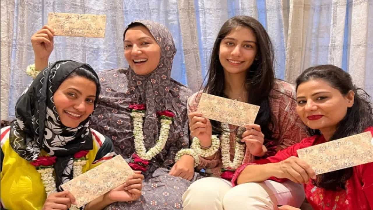 Eid 2022: ‘Twas A Full House At Gauahar Khan’s Eid Party This Year With Biryani And Kebabs