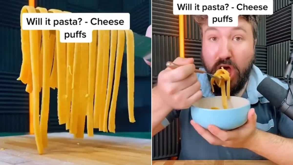 Viral: Blogger Makes Pasta With Cheese Puffs; Netizens Are Impressed