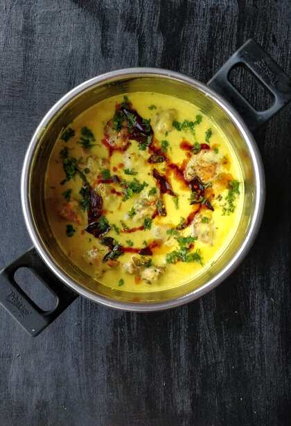 Indrahar: Dal Cakes Dunked In Kadhi, A Unique Dish From The Heart Of India, Madhya Pradesh