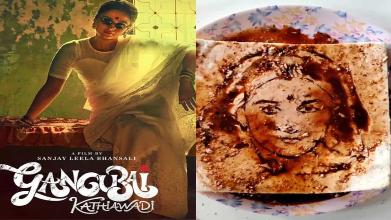 Artist Draws Alia Bhatt’s ‘Gangubai’ Portrait On Paneer; 4 Ways We Plan On Using Paneer Today