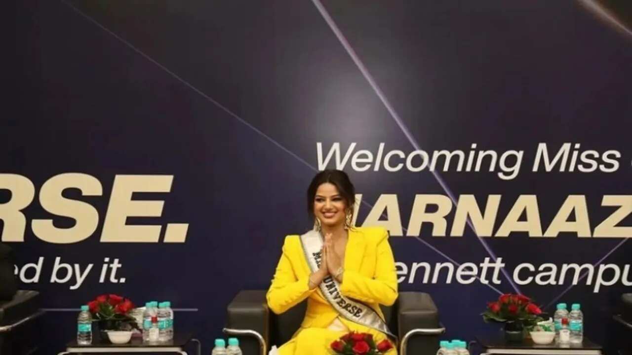 Harnaaz Sandhu Gets An Utterly Sweet Welcome In Delhi; Look What She’s Gorging On 