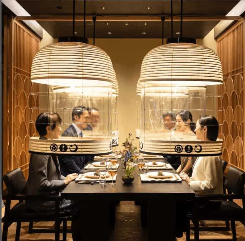 New ‘Lantern Dining’ Concept In Tokyo Is Redefining ‘Safe Dining’ In Post-Covid World