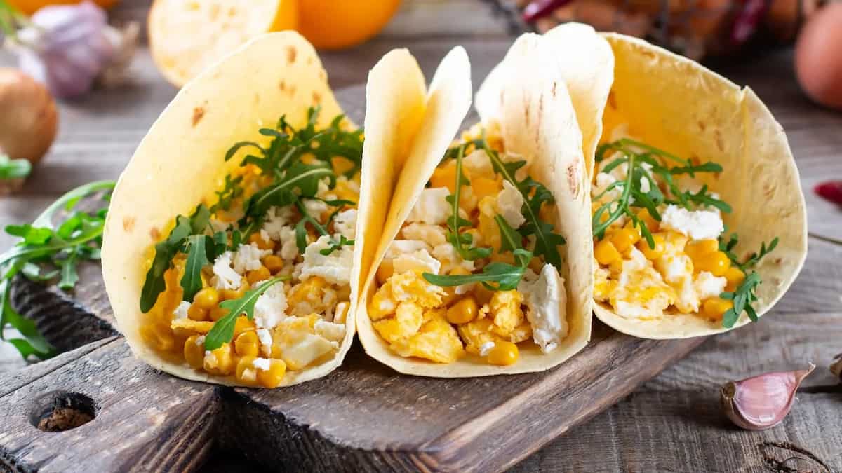 Watch: Here's How To Use Leftover Rotis To Make Corn Tacos