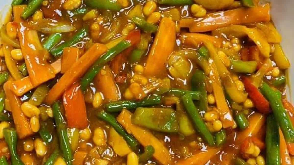 Green Beans Curry Crunchy Beans In A Spicy Gravy