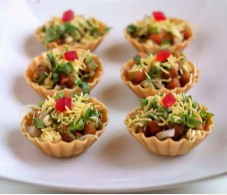 Baked Katori chaat