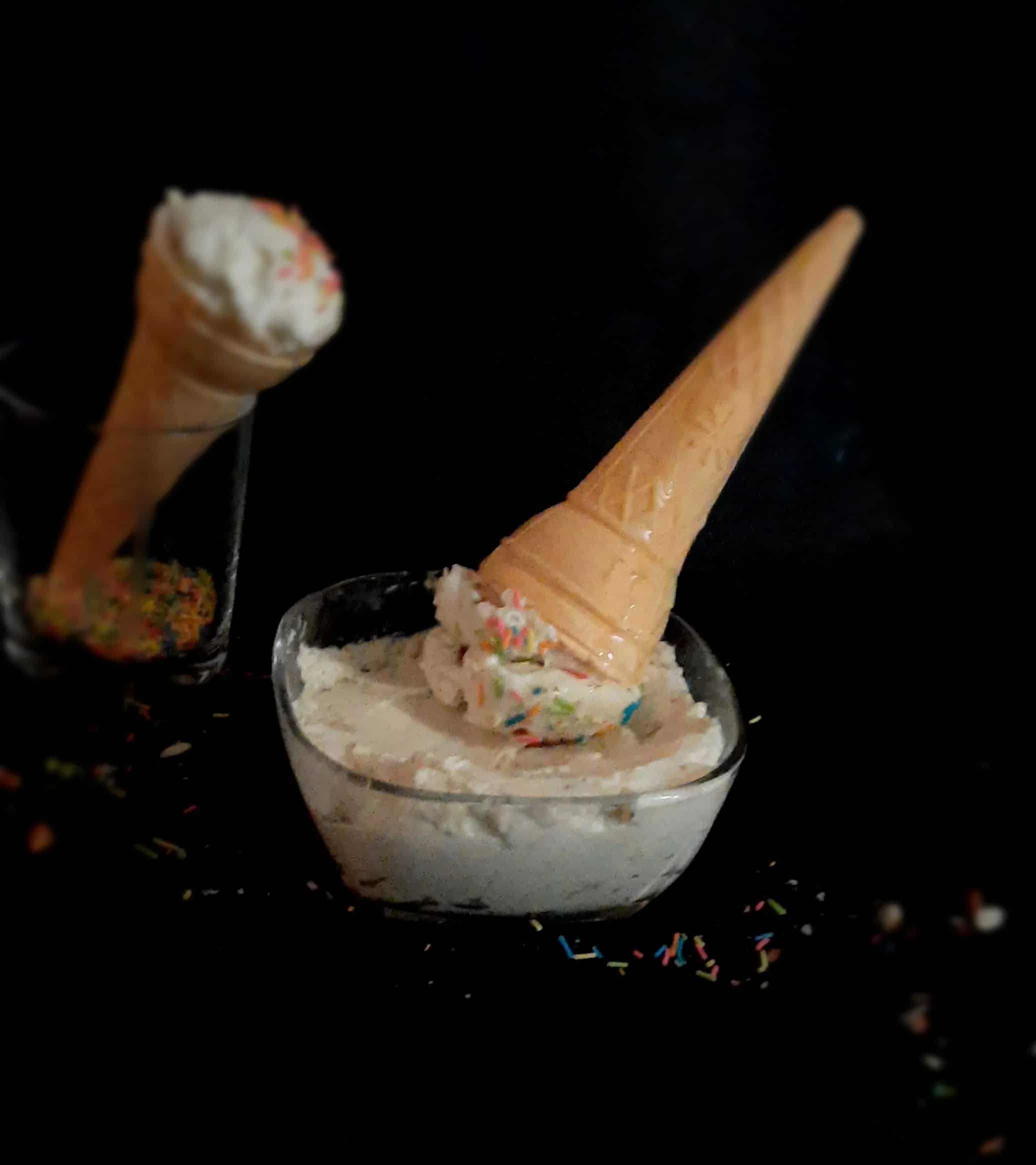 How to make Vanilla Yogurt Ice Cream With Condensed Milk Recipe