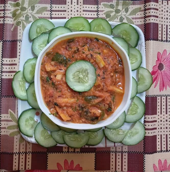 baby corn masala gravy