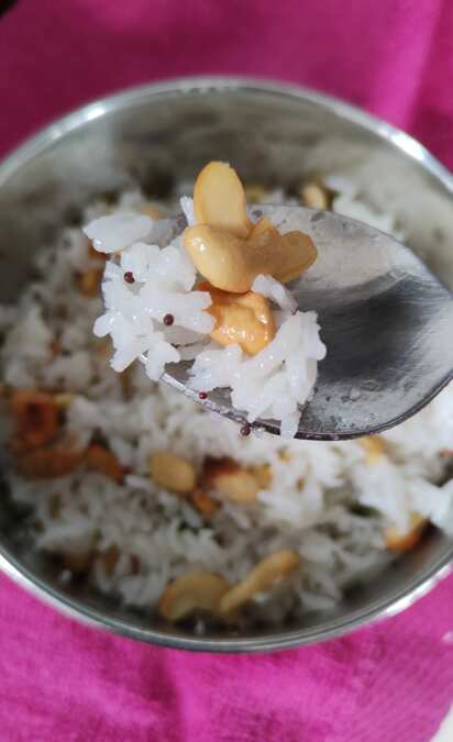 Sweet kaju rice