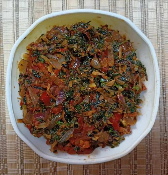 tomato methi leaves curry
