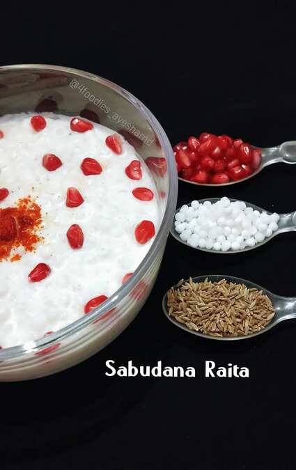 Sabudana/Sago Raita