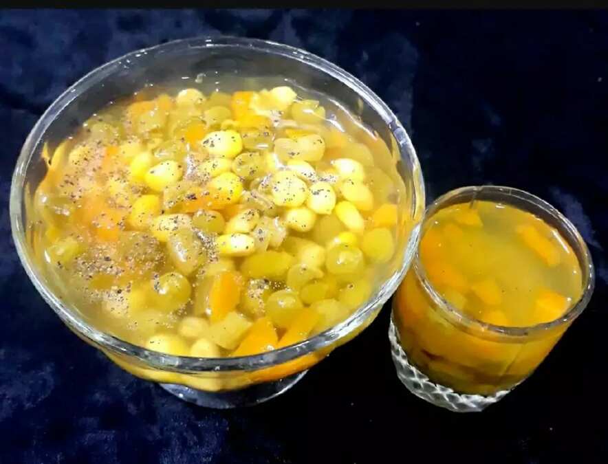 Vegetable  clear soup