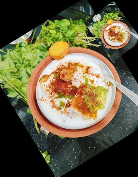 Aloo dum dahi bara
