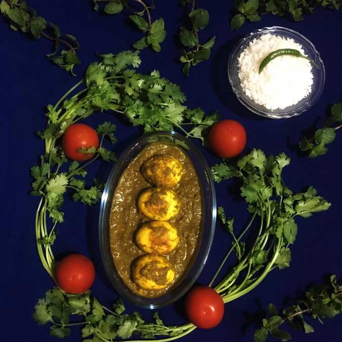 Egg  Hariyali