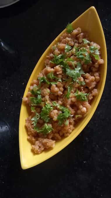 Sabudana khichadi