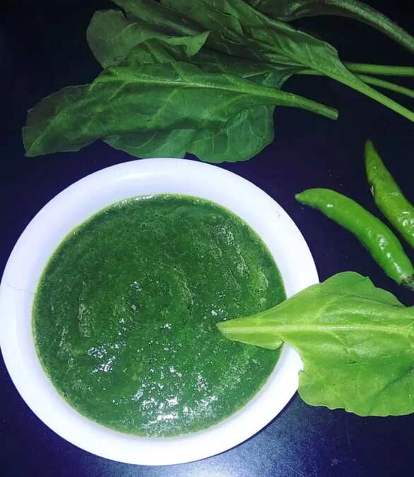 Palak chutney