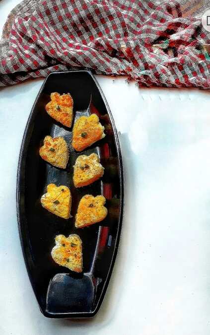 Heart Shaped French Toast #Egg #BMST