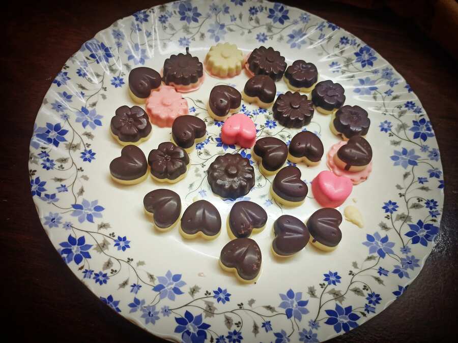 Homemade chocolates