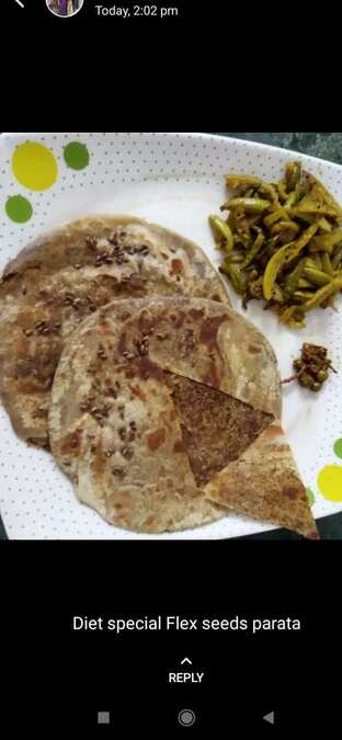 Broccoli stuff paratha