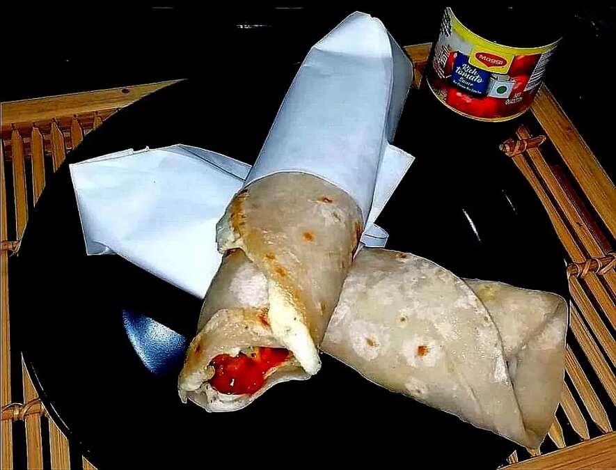 Chilli chicken roll#ChickenRecipes #FEM5K