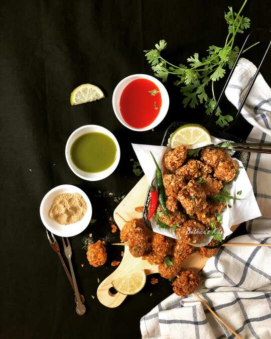 Chicken Popcorn with Panch Phoron flavour