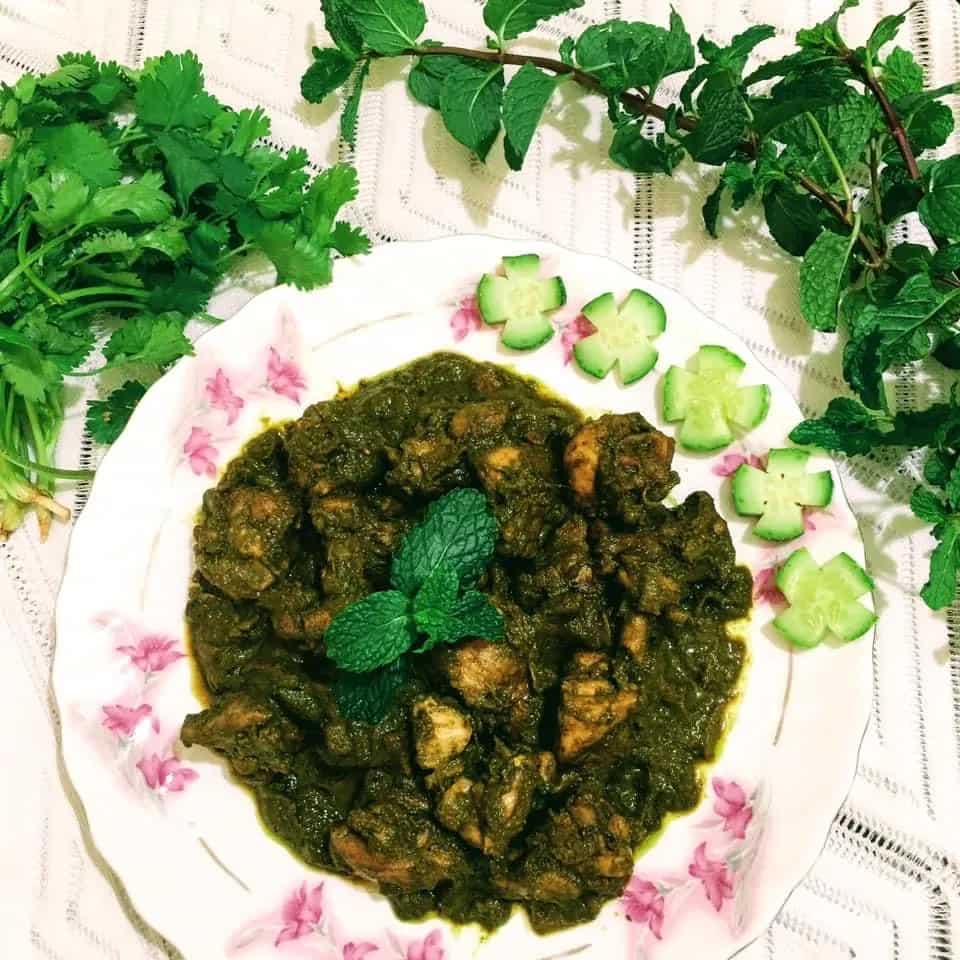 How to make Palak Chicken Recipe