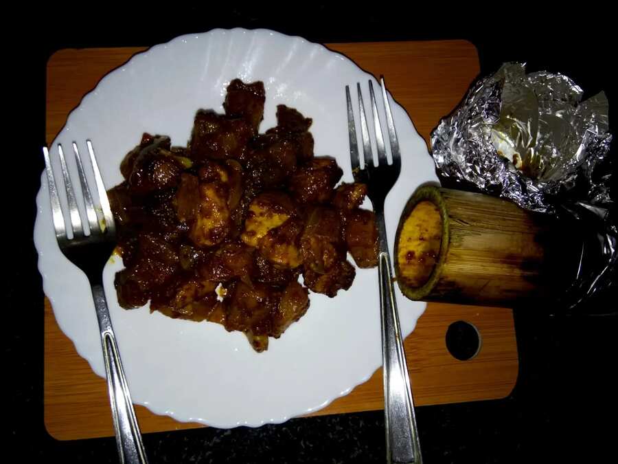 #ChickenRecipes #FEM5K BAMBOO GREEN CHICKEN