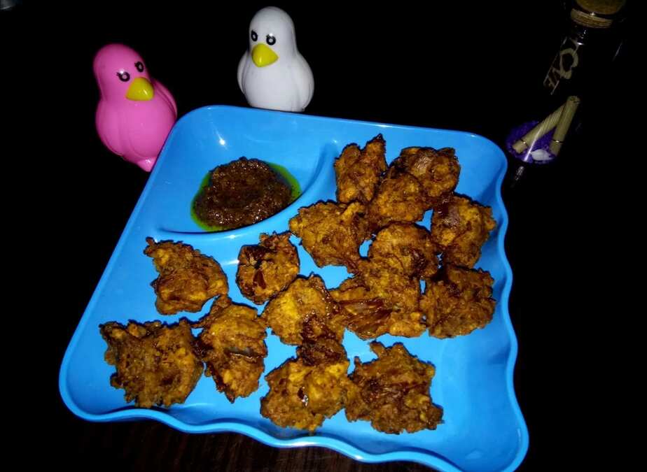 Mini Chicken Pakoda#ChickenRecipes #FEM5K