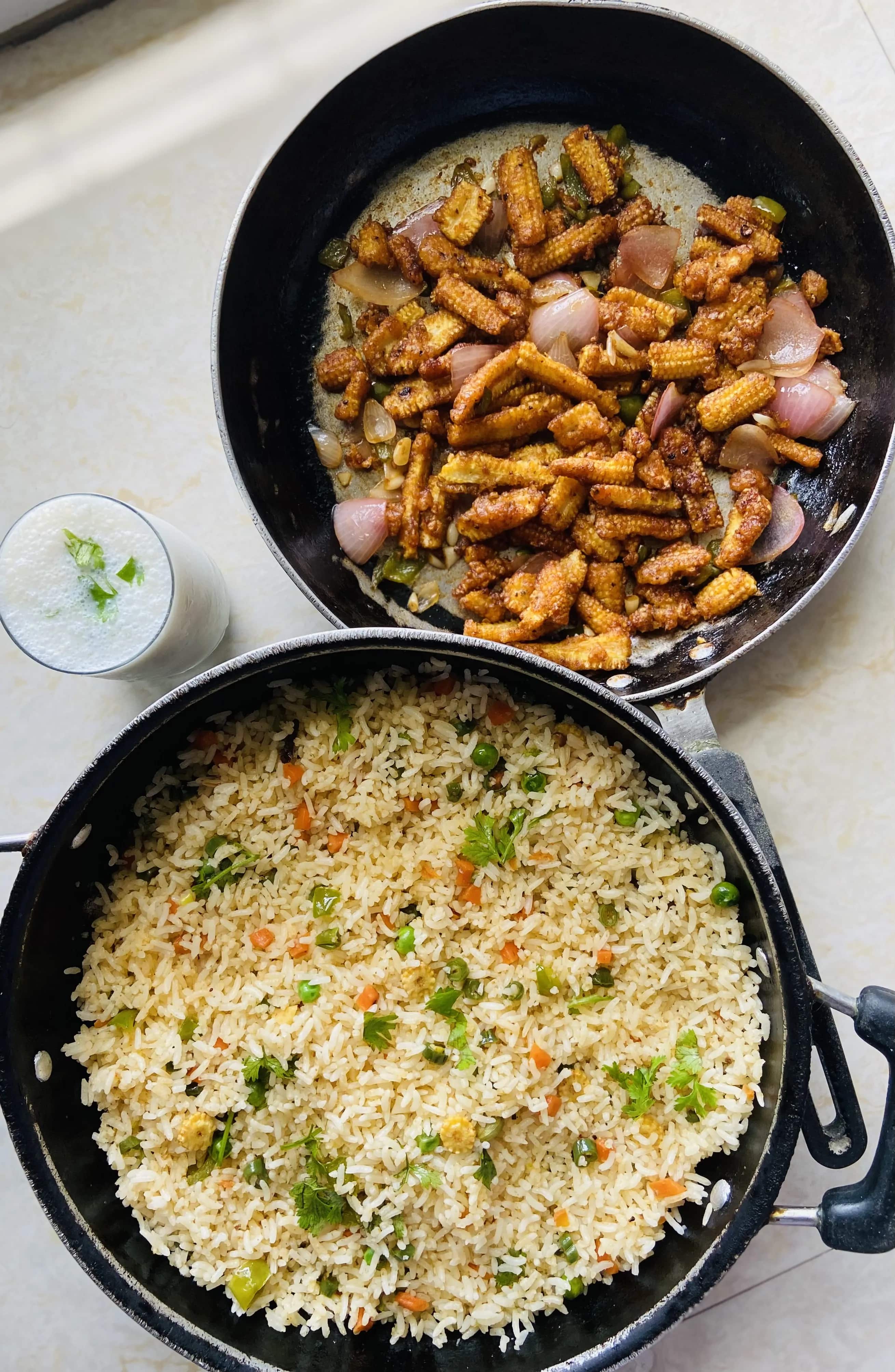 How to make Vegetable Fried Rice Recipe