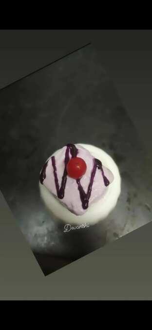 Black current ice cream 🍨🏝🏖 #foodocean #womensday_special_momsmagic ( mom's favorite recipe) 😊🥰