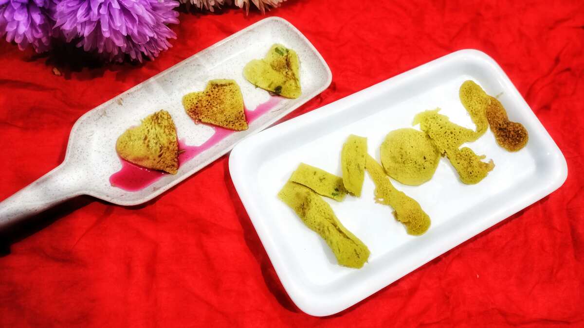 Rose pancake#Foodocean#WomensDay_special_MomsMagic(Moms favorite recipe)