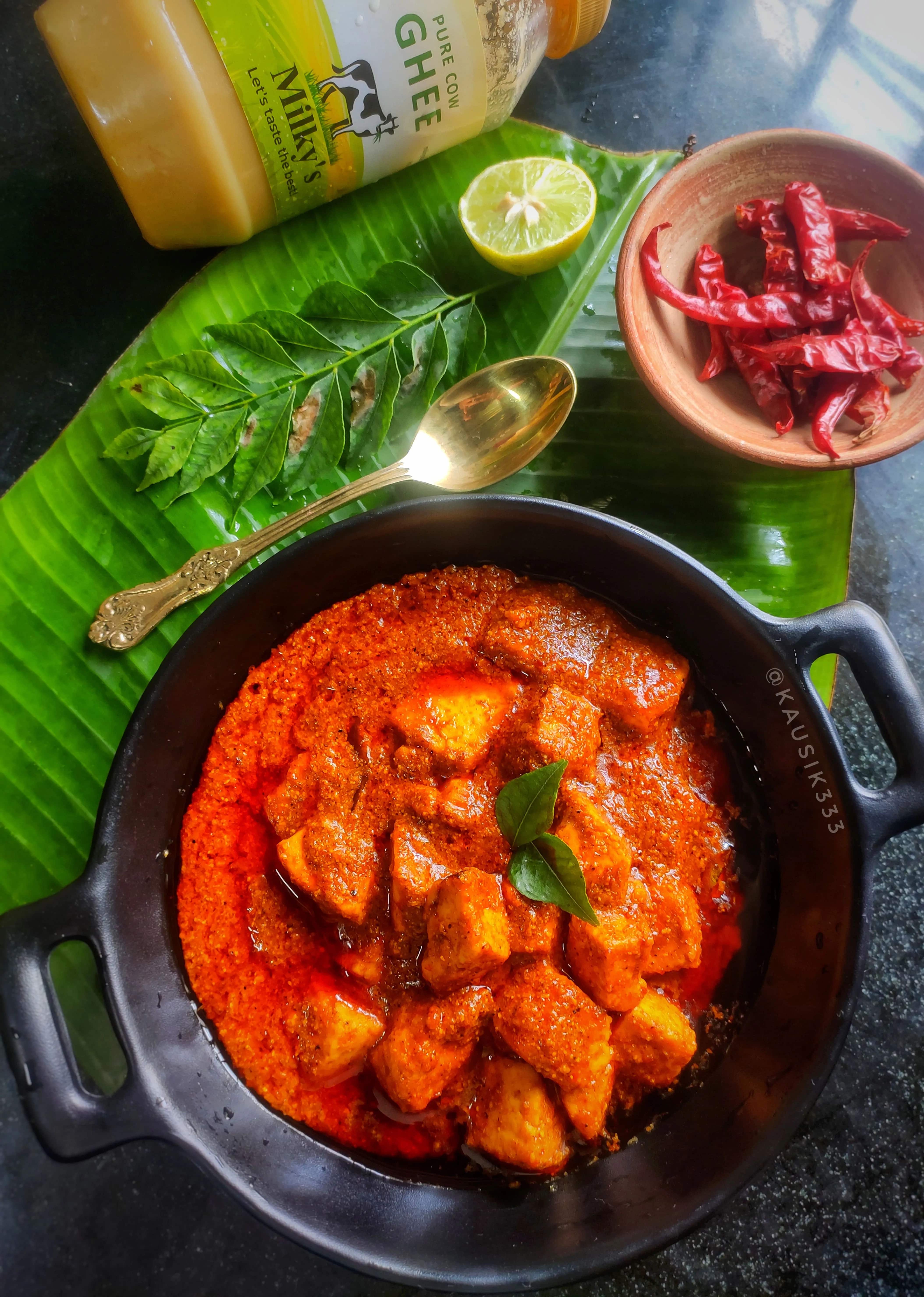 How to make Paneer Ghee Roast Recipe