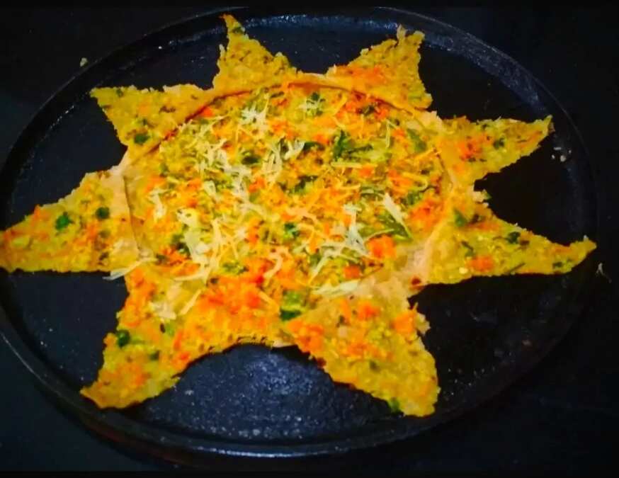 Cheesse Sunflower Paratha