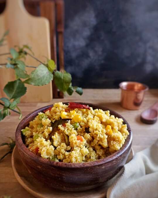 Wheat rawa upma