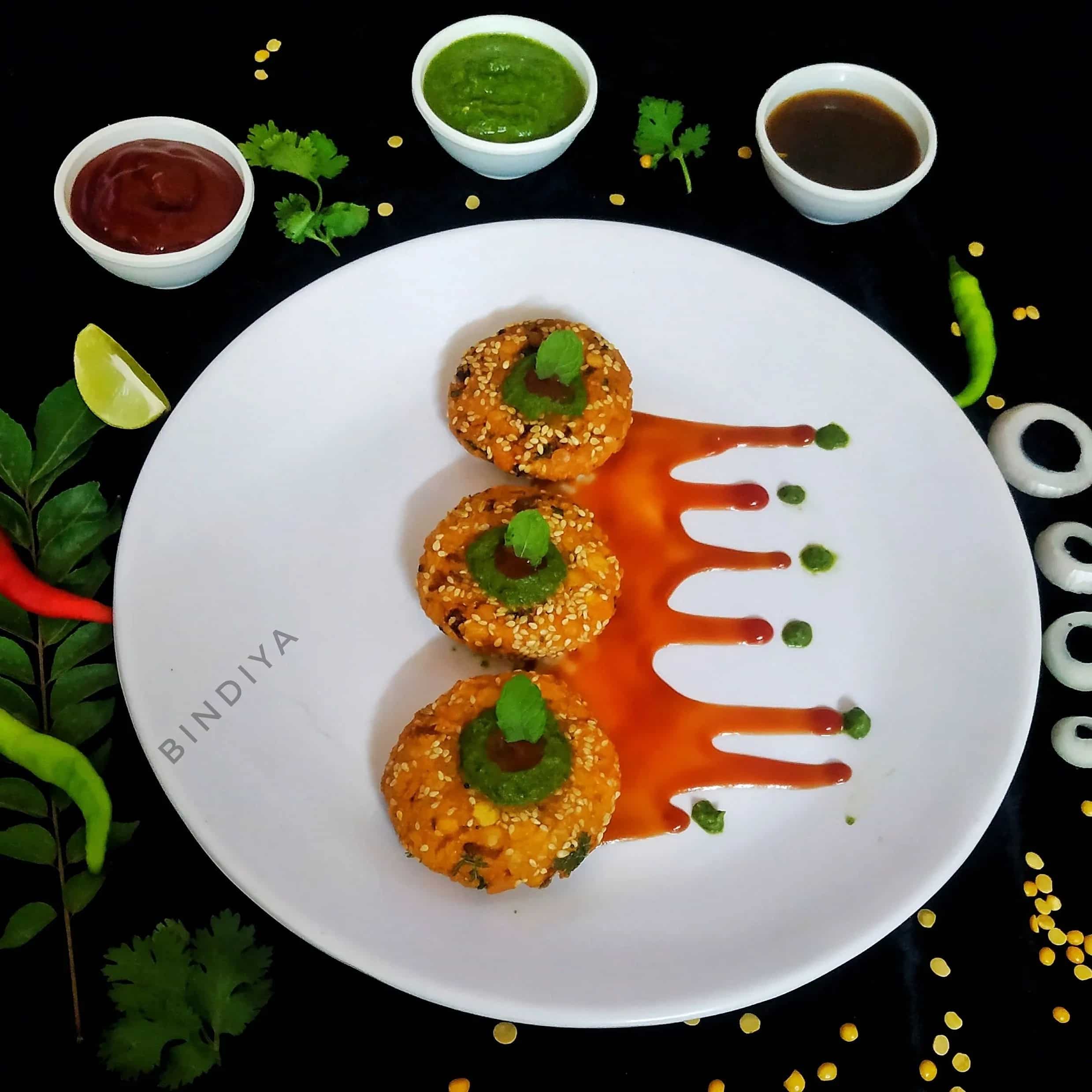 How to make Toor Daal Soya Vada Recipe