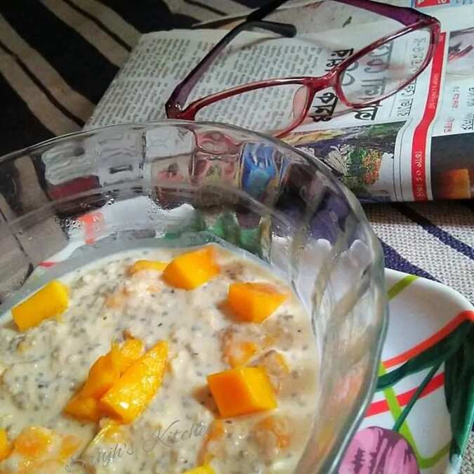 Mango chia oats