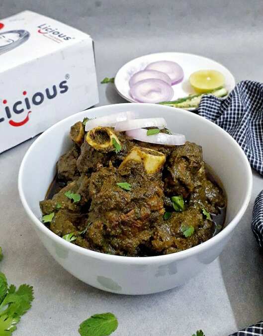 Hariyali Pepper Gosht