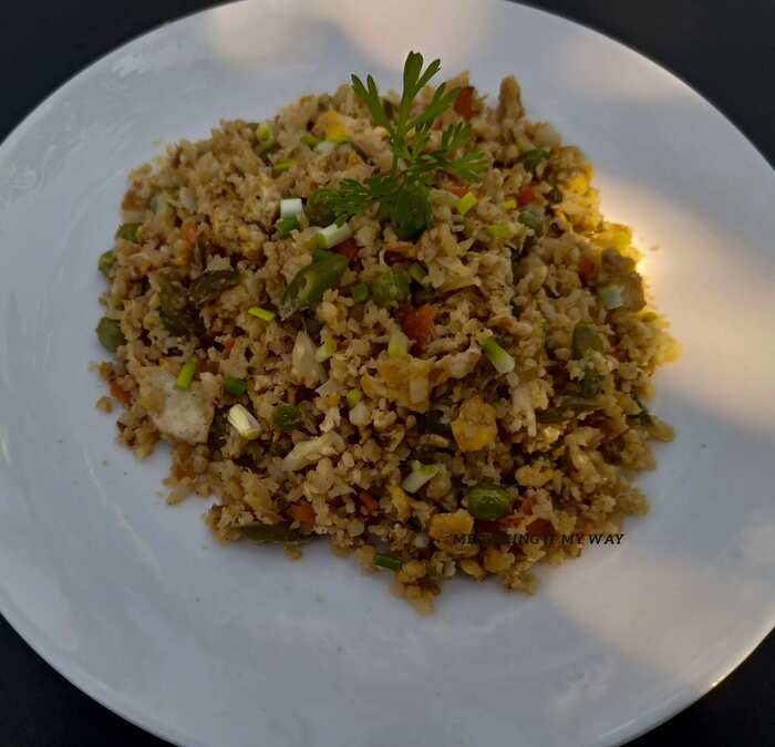 Cauliflower fried rice