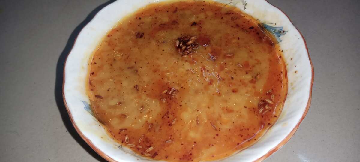 Masoor dal fry