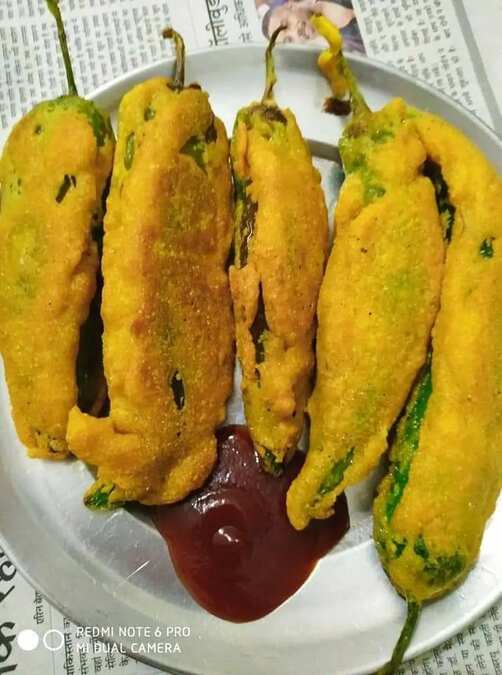 Mirchi bhajia