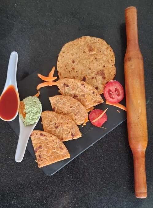 Carrot Paratha
