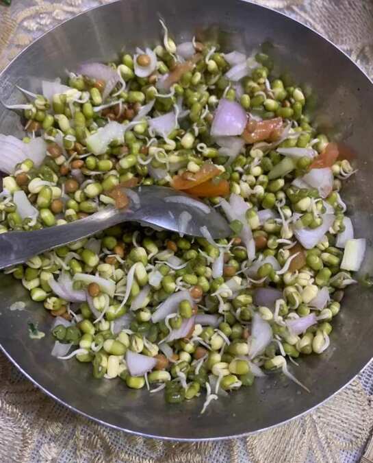 Sprouts chaat