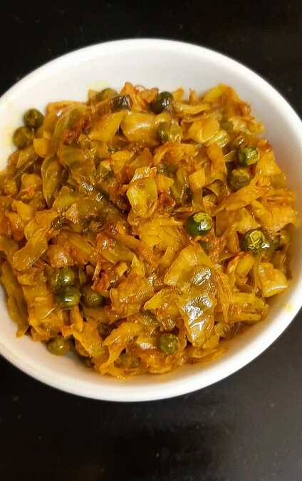 cabbage sabzi