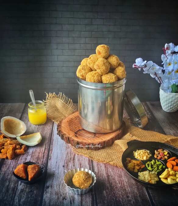 Dryfruit laddu/ Paushtik laadu 