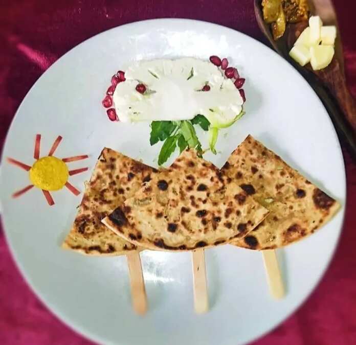 Gobhi (Cauliflower) ka parantha 