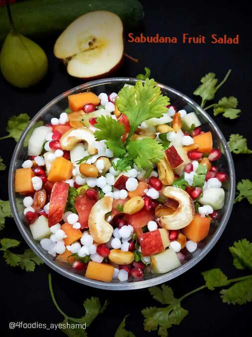 Sabudana Fruit Salad 