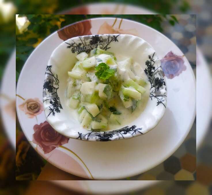 Cucumber raita recipe