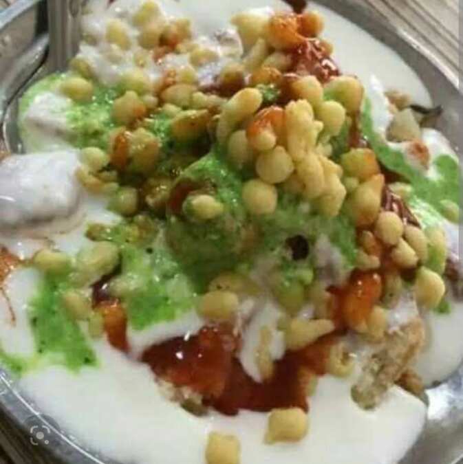 Boondi chutney raita
